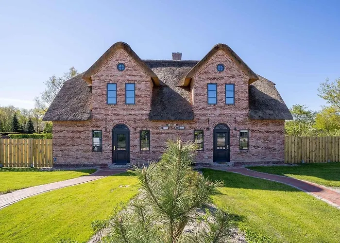 Feriehus Reetdachhaus Reetperle Reetdachhaus Reetperle West Sankt Peter-Ording